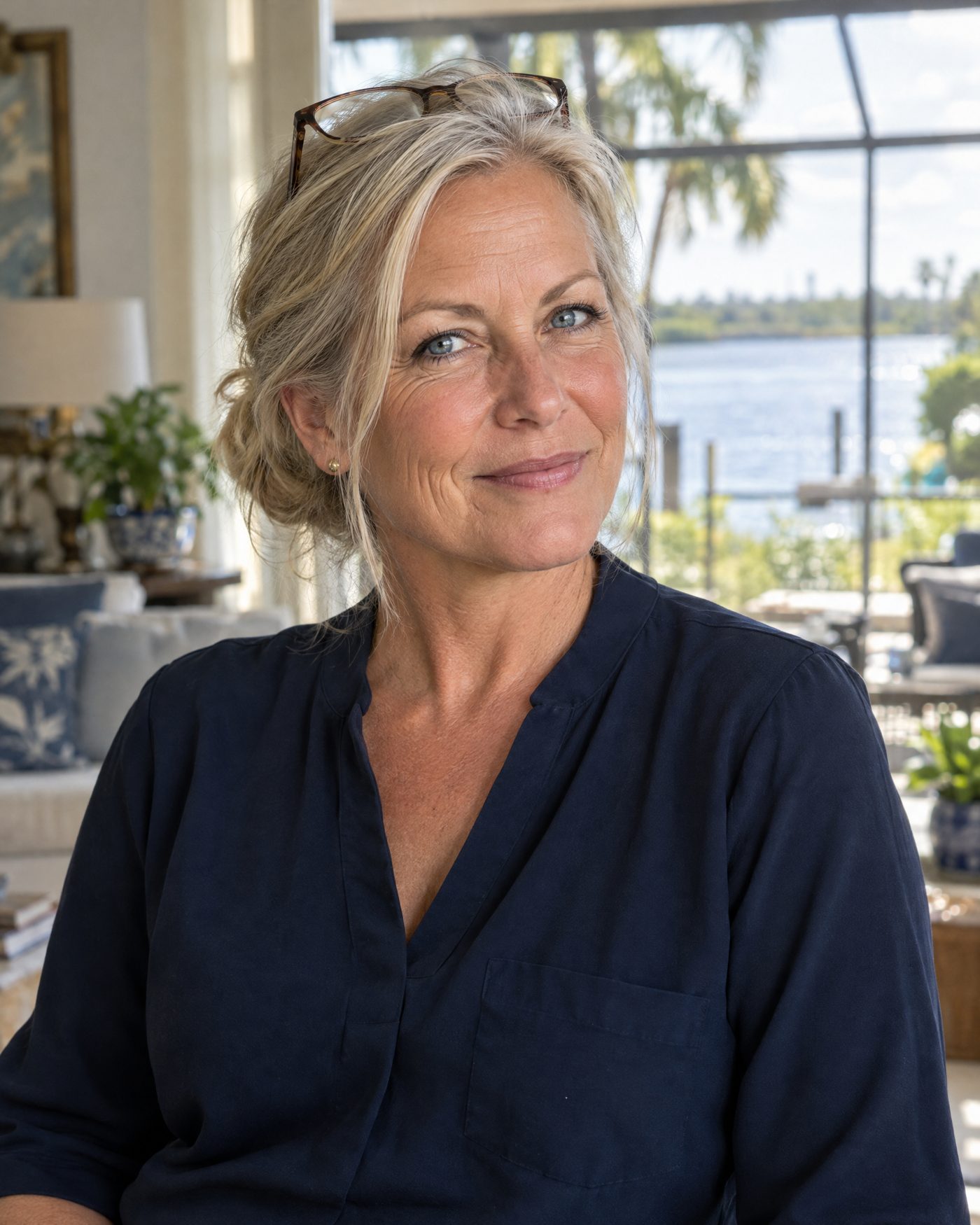 Dana Whitfield, RN, BSN, founder and Director of Nursing of Our Home Healthcare, in a portrait