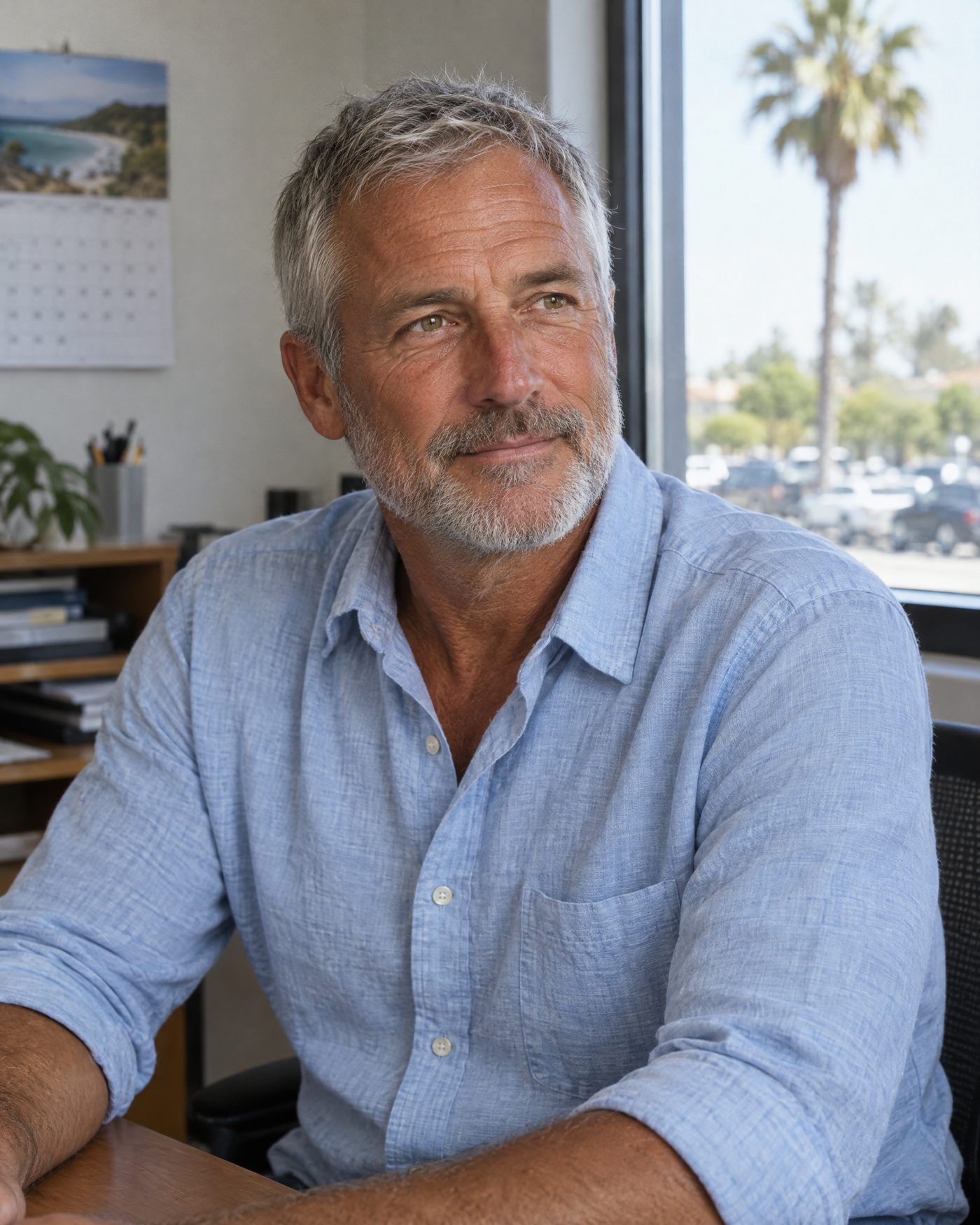 Tom Whitfield, administrator of Our Home Healthcare, in a portrait